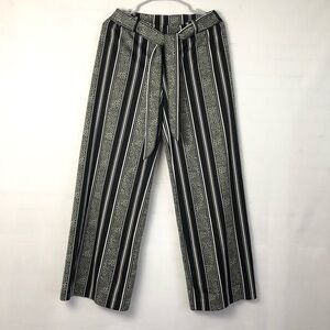 Ashley Pants Wide Leg Palazzo Stripe